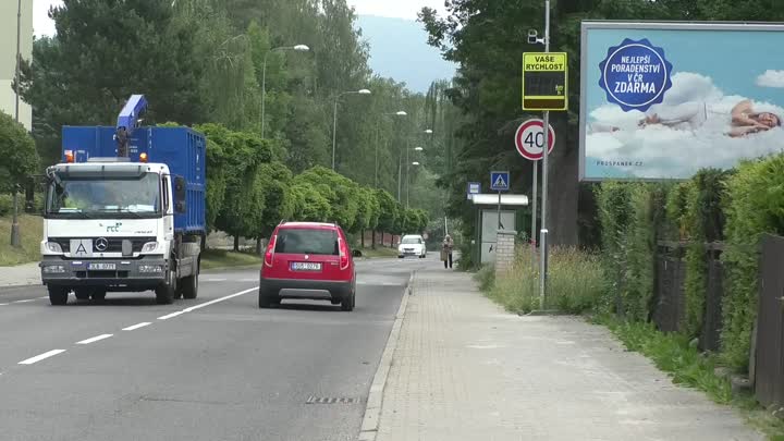 Na rychlost ve Švermově ulici v Liberci dohlíží radary