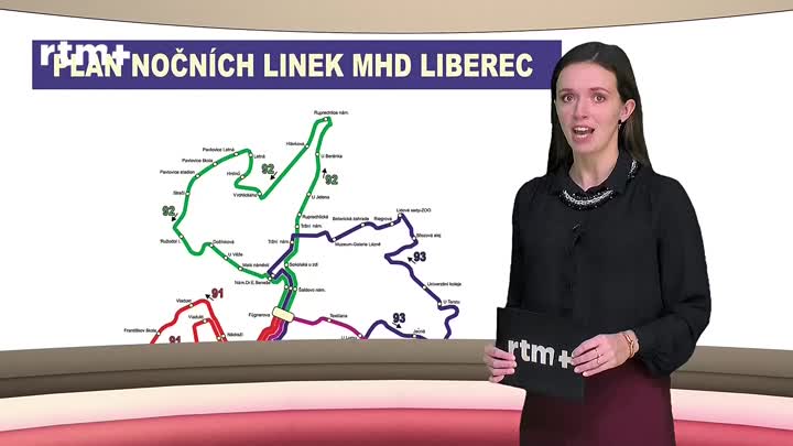 Liberecký magazín nejen o nočních spojích MHD