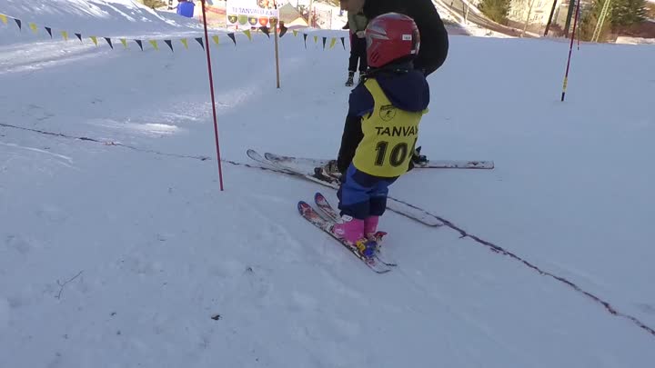 Sjezdovka Pionýrka přilákala malé lyžaře