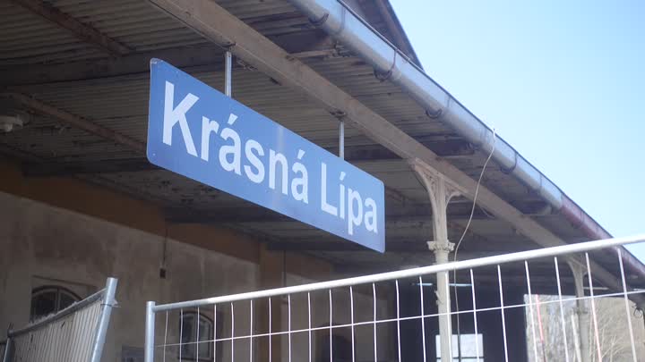 Nádraží v Krásné Lípě získává hezčí podobu