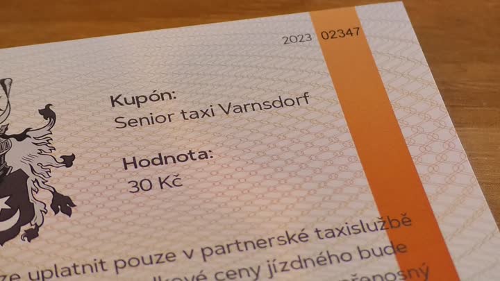 Ve Varnsdorfu funguje taxi služba pro seniory 