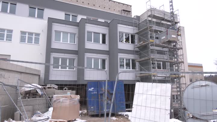 V turnovské nemocnici pokračuje přístavba pavilonu TA