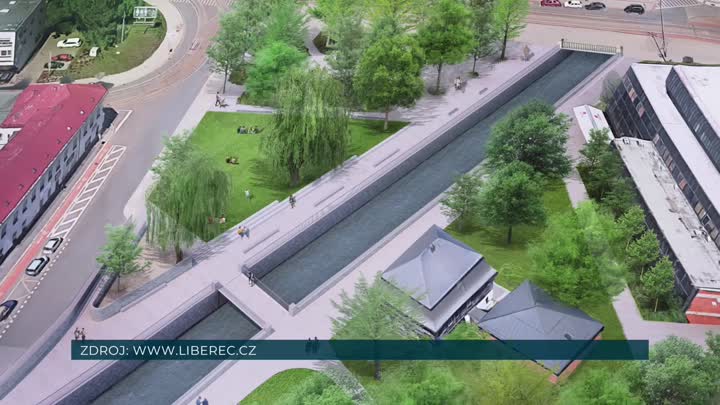 Liberec vybral zhotovitele na revitalizaci náplavky