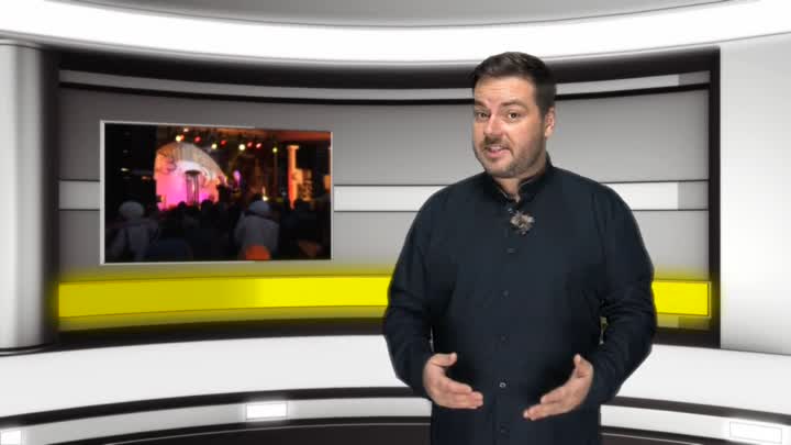 Ústecký magazín o rozsvěcení vánočního stromu