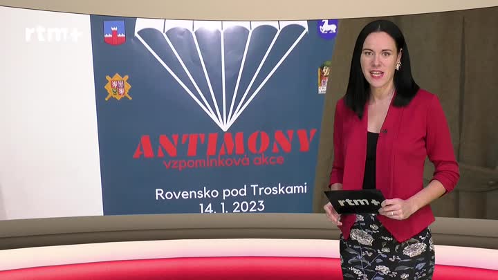 Krajský magazín o vzpomínce na skupinu Antimony