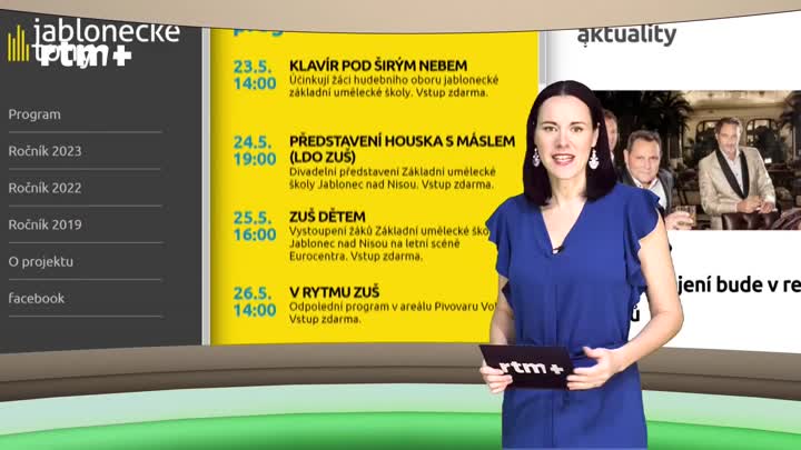 Jablonecký magazín o festivalu Jablonecké tóny
