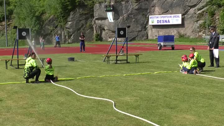 Hasiči v Desné mají novou startovací plochu pro soutěže