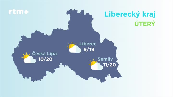 Počasí z Libereckého kraje