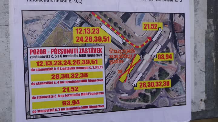 Dopravní podnik pokračuje v opravách terminálu