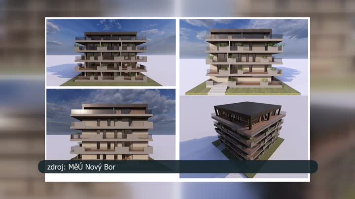V Novém Boru možná vznikne 50 nových bytů