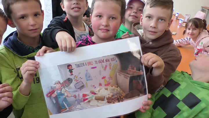 Děti soutěžily s Nadačním fondem Severočeská voda 
