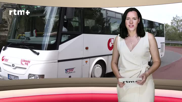Krajský magazín o autobusu na Ještěd