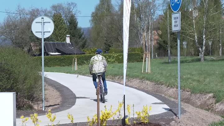 Mezi Cvikovem a Svorem jsou cyklisté v bezpečí