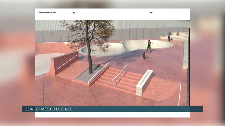 Liberec zmodernizuje skatepark u Nisy