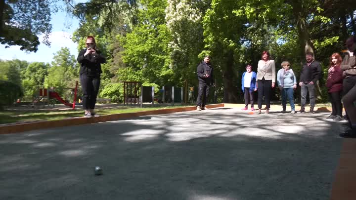 V České Lípě otevřeli hřiště na pétanque