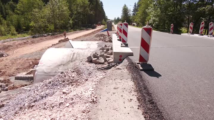 Výstavba jilemnické cyklostezky pokročila