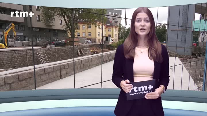 Krajský magazín o stavbě náplavky