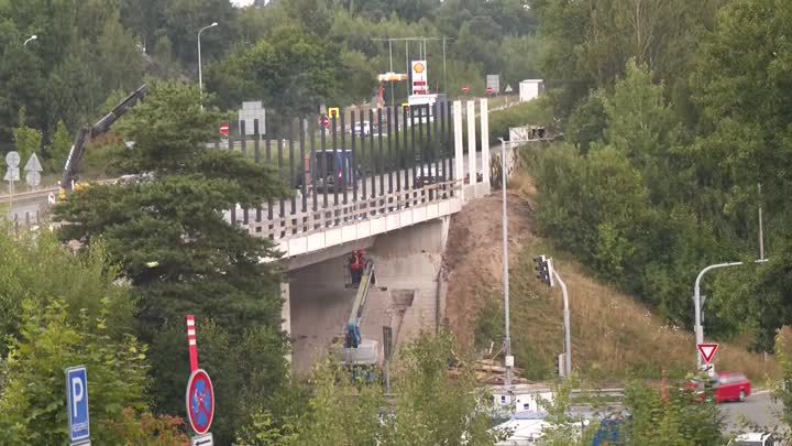 Práce na průtahu Liberce nabraly zpoždění