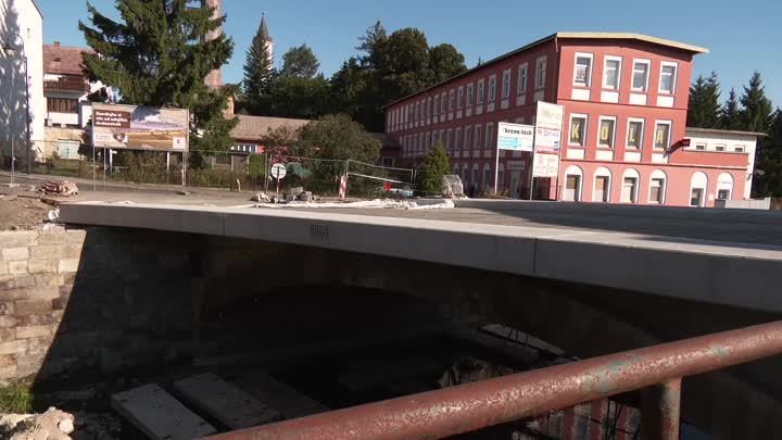 Ve Varnsdorfu probíhá rekonstrukce mostu