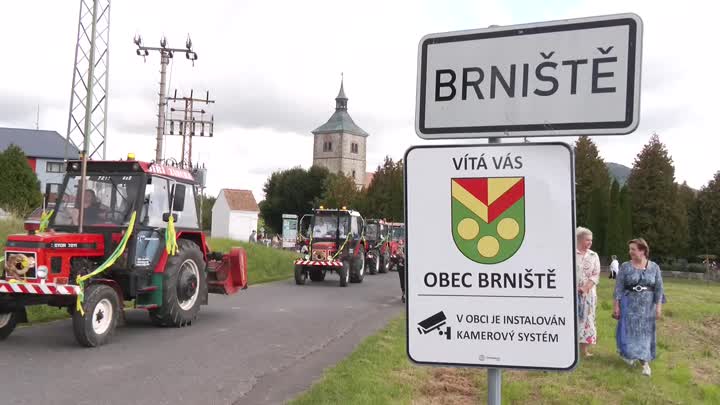 Brniště hostilo Krajské dožínky