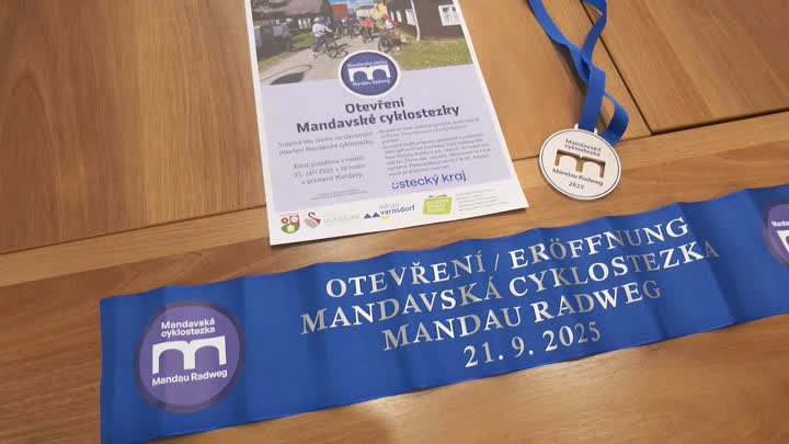 Mandavská cyklostezka je dokončená