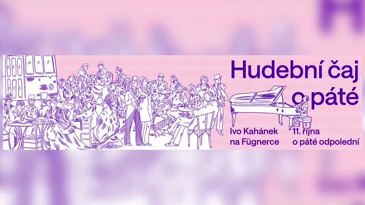 Na terminálu Fügnerova zahraje pianista Ivo Kahánek