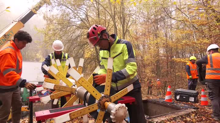 SVS zkouší nový přístroj na průzkum potrubí