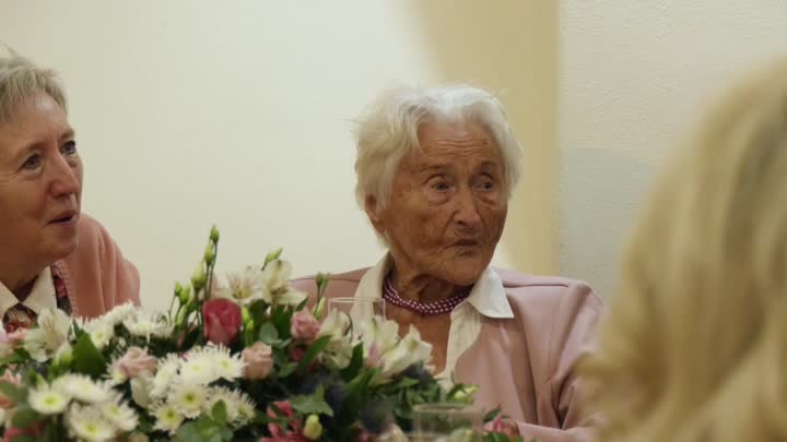 Paní Fabiánová z Liberce oslavila 100 let