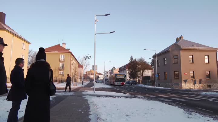 Ulice Víta Nejedlého v Mnichově Hradišti je opravená