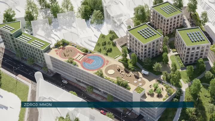 Jablonec chce postavit parkovací dům a nové byty