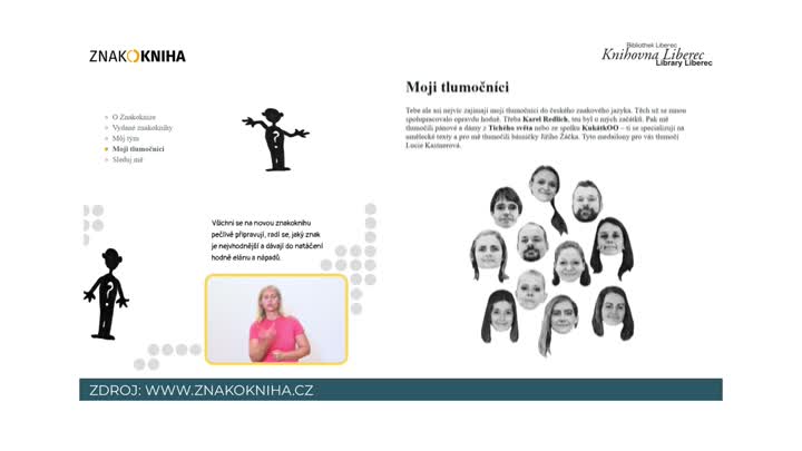 Znakoknihy krajské knihovny mají nový web