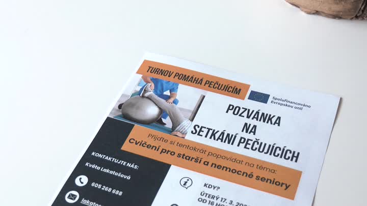 Na Turnovsku pokračuje podpora neformálních pečujících