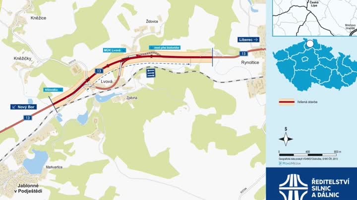 ŘSD zahájilo stavbu obchvatu Lvové