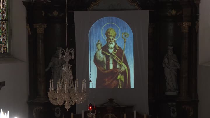 Ve Cvikově představili plastiku svatého Valentýna