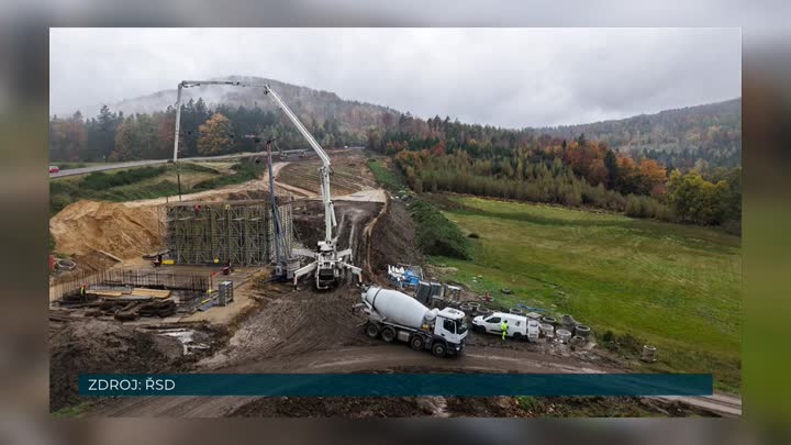 Stavba obchvatu Svoru pokračuje