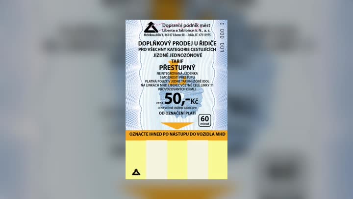 DPMLJ zdražil jízdenky kupované u řidiče