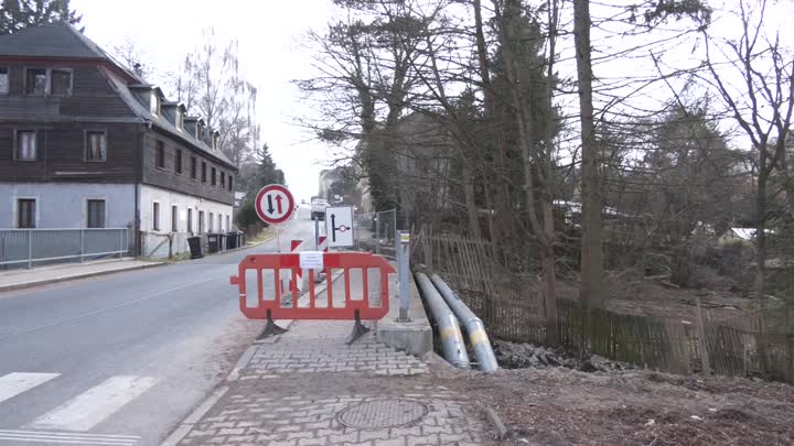 V Novém Boru opravují plynovod