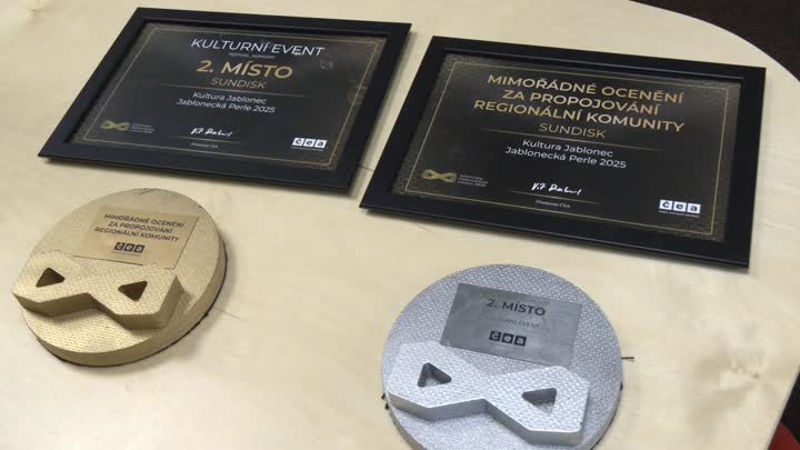 Jablonecká perle uspěla v soutěži Event roku