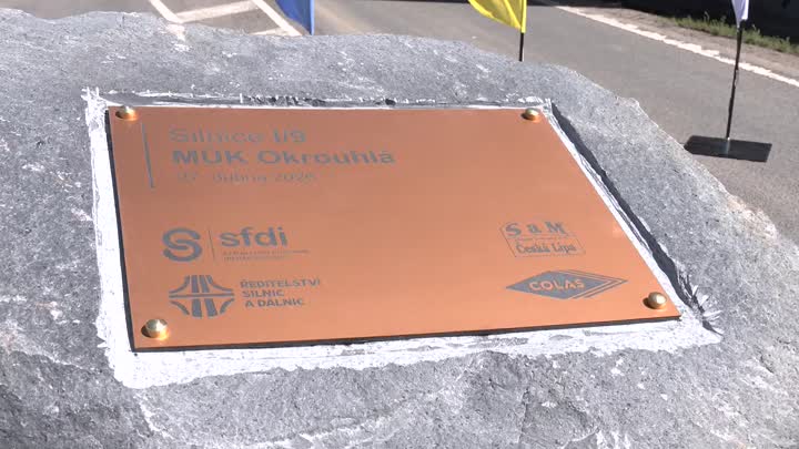 ŘSD začalo s přestavbou křižovatky v Okrouhlé