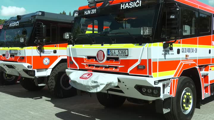 Jablonec koupil novou hasičskou techniku