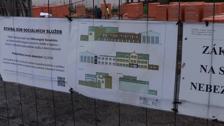 Ve Smržovce roste nový Dům sociálních služeb za 145 milionů korun