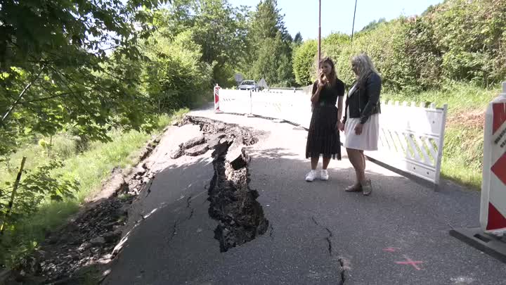 Uzavřenou silnici v Benešově opraví za 25 milionů. Ve hře je i vymáhání škody