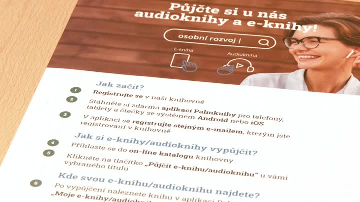 Železnobrodská knihovna nově půjčuje audioknihy. Stačí mobilní aplikace