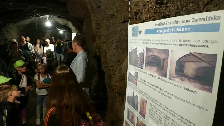 Tanvald zve do protileteckého krytu. Mimořádné prohlídky pokračují i v srpnu